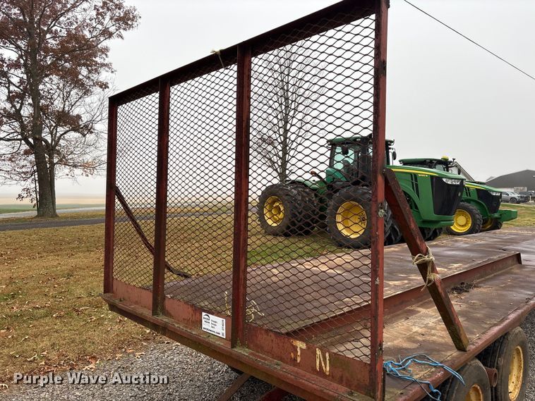image for item DT4626 Hay bale trailer