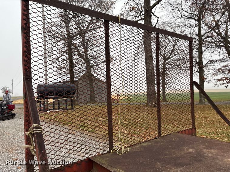 image for item DT4626 Hay bale trailer