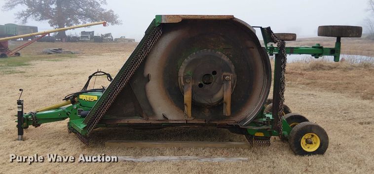 image for item DT4634 2018 John Deere HX15 batwing rotary mower