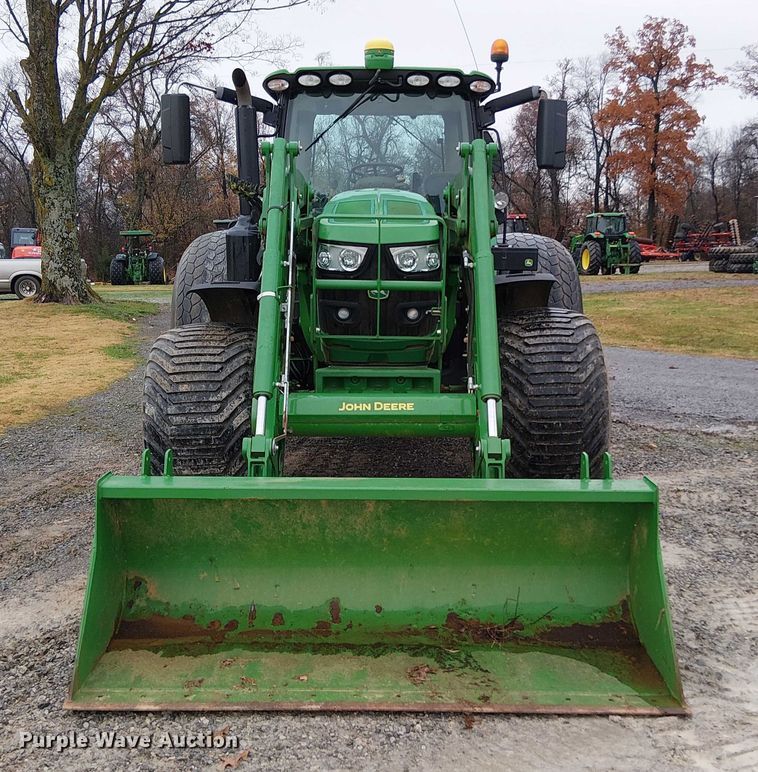 image for item DT4642 2016 John Deere 6145R MFWD tractor