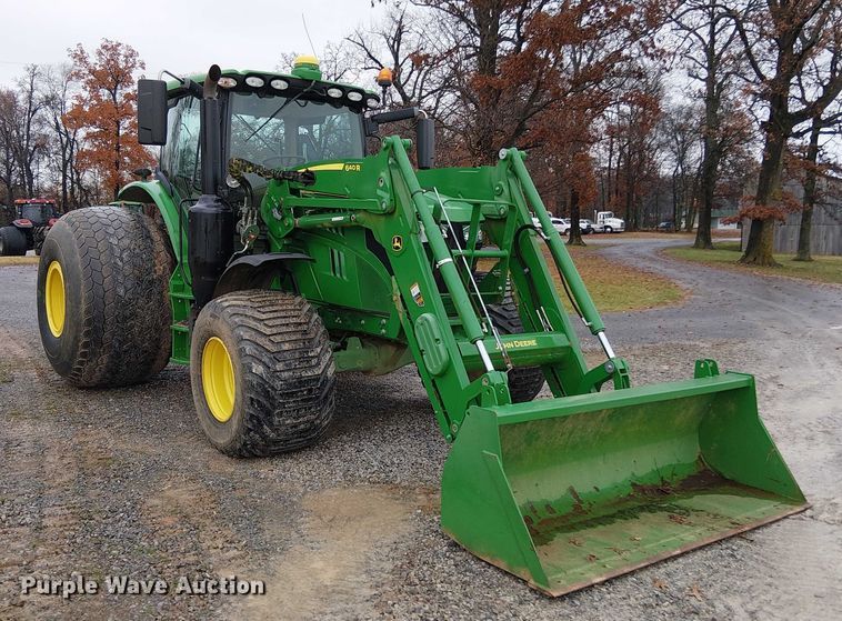 image for item DT4642 2016 John Deere 6145R MFWD tractor