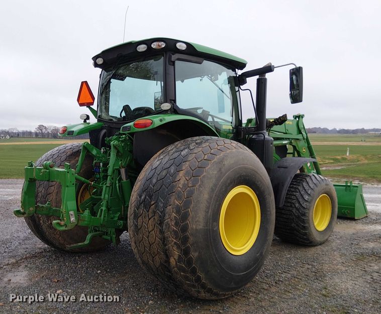 image for item DT4642 2016 John Deere 6145R MFWD tractor