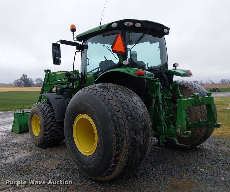 image for item DT4642 2016 John Deere 6145R MFWD tractor