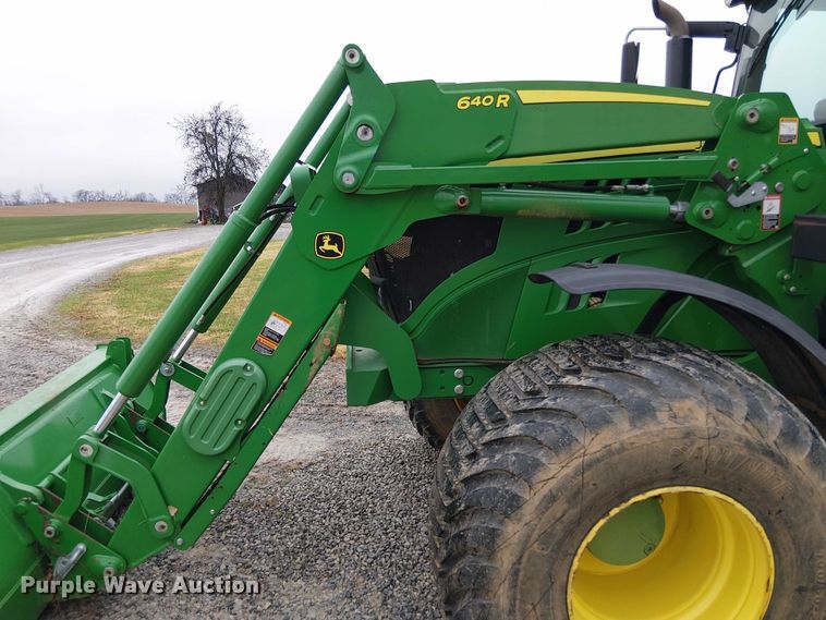 image for item DT4642 2016 John Deere 6145R MFWD tractor