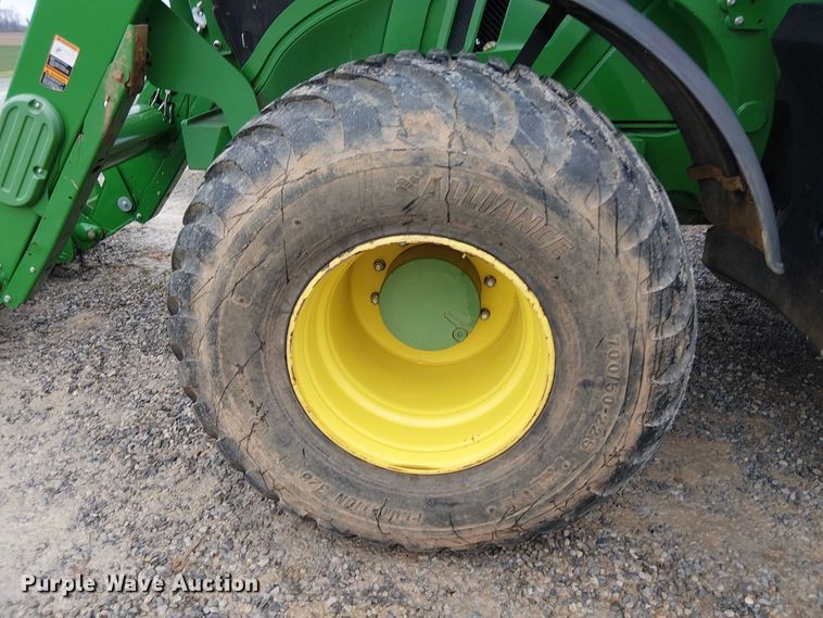 image for item DT4642 2016 John Deere 6145R MFWD tractor