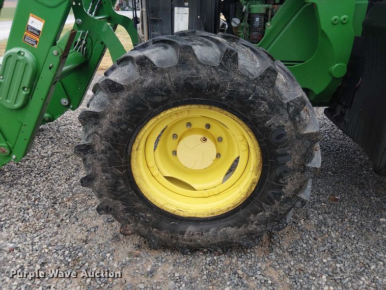 image for item DT4644 2017 John Deere 6130M MFWD tractor