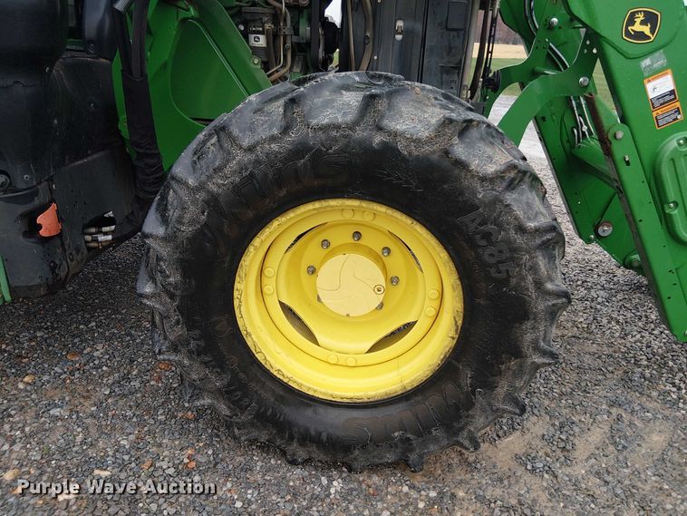 image for item DT4644 2017 John Deere 6130M MFWD tractor
