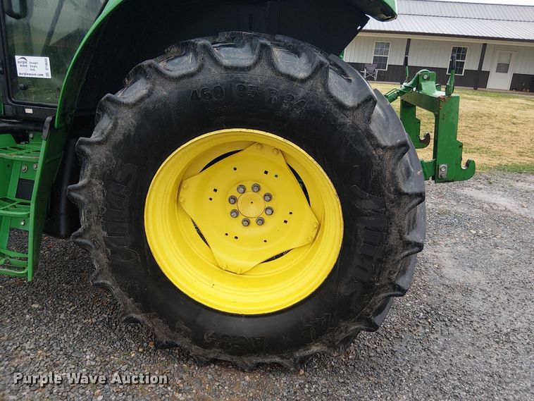 image for item DT4644 2017 John Deere 6130M MFWD tractor