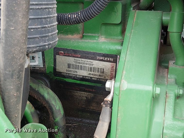 image for item DT4647 2015 John Deere 6105M tractor