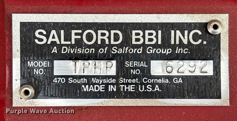 image for item DT4653 Salford BBI Inc. TPHP spreader