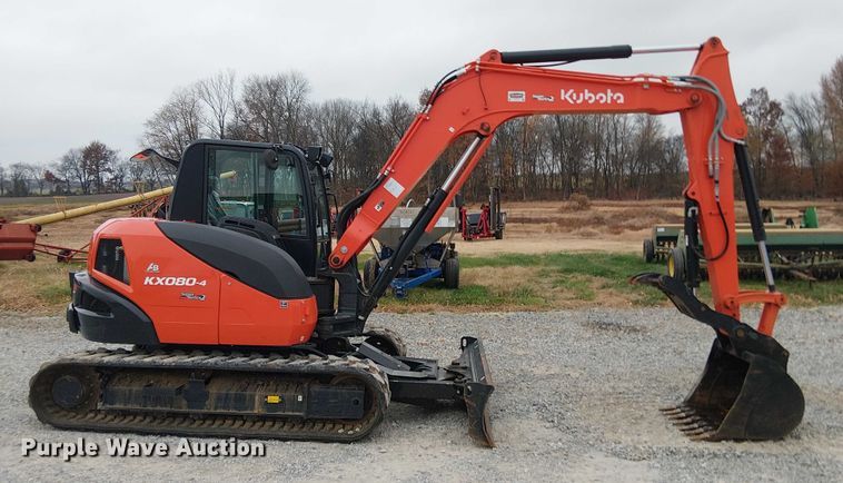 EXCAVADORA KUBOTA KX0804S2
