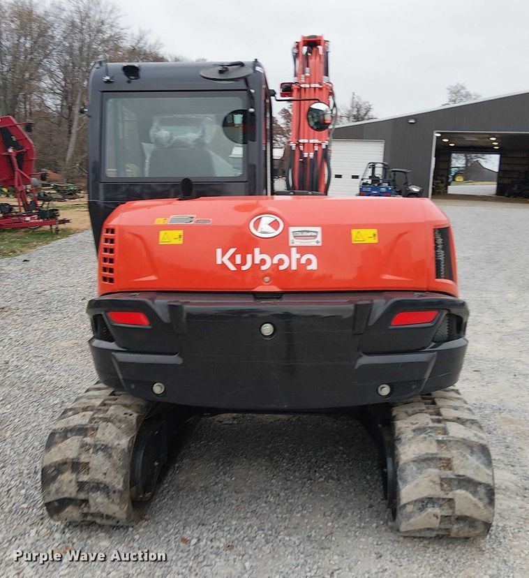 image for item DT4655 Kubota KX080-4S2 mini excavator