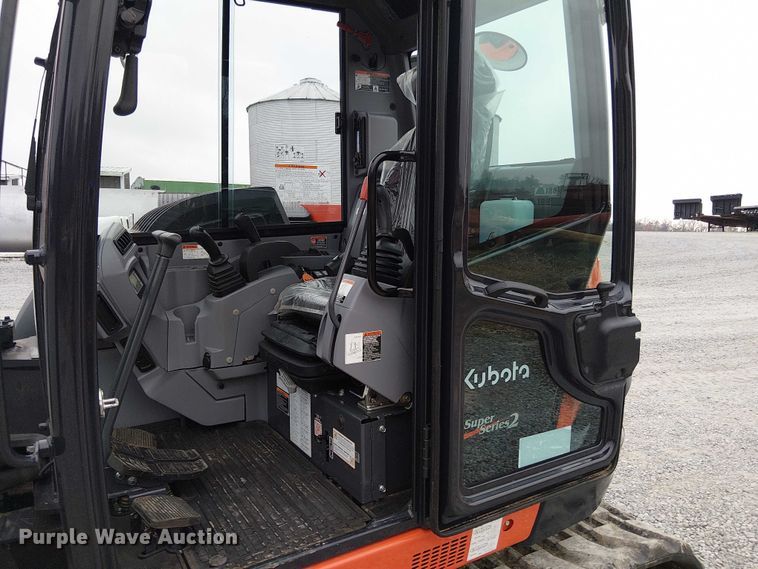 image for item DT4655 Kubota KX080-4S2 mini excavator