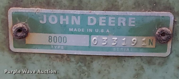 image for item DT4657 John Deere 8300 grain drill