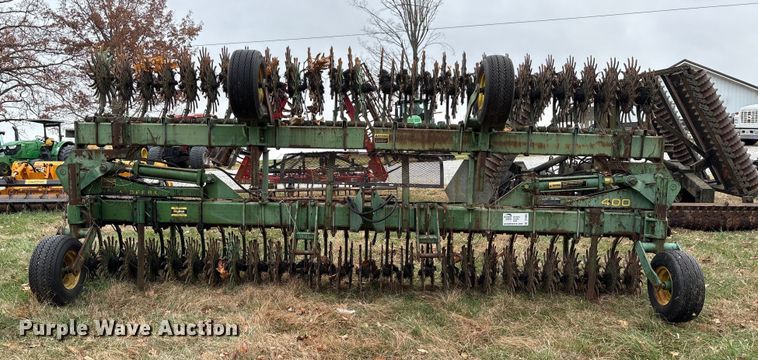 image for item DT4665 John Deere 400 rotary hoe