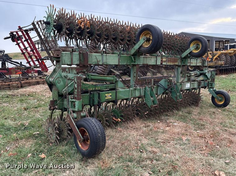 image for item DT4665 John Deere 400 rotary hoe