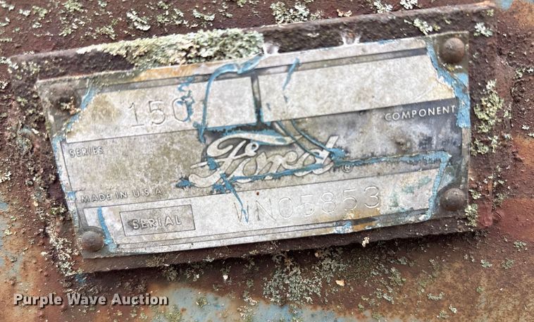 image for item DT4669 Ford 150 plow