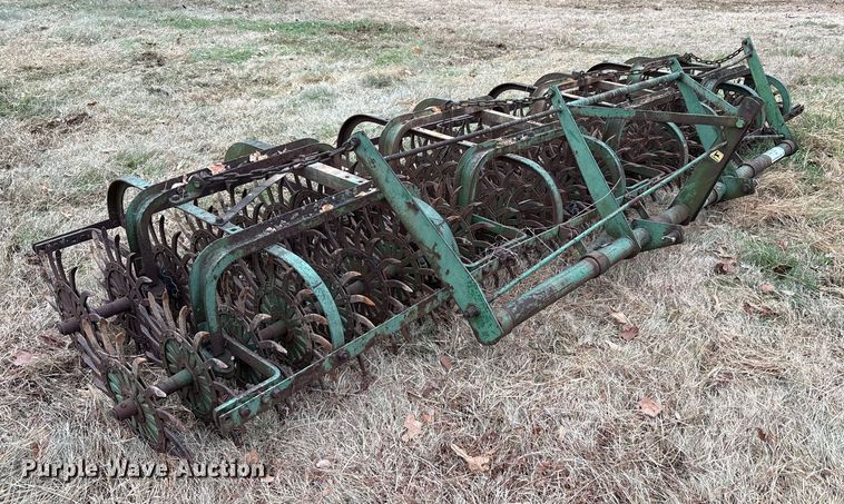 image for item DT4674 John Deere rotary hoe