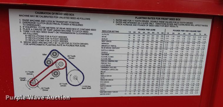 image for item DT4678 2021 Brillion SL2121 seeder