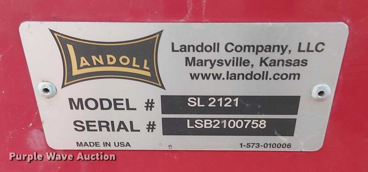 image for item DT4678 2021 Brillion SL2121 seeder