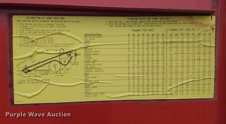 image for item DT4679 Brillion SL-212 seeder