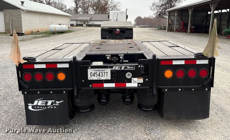 image for item DT4681 2020 Jet Company Inc. lowboy equipment trailer
