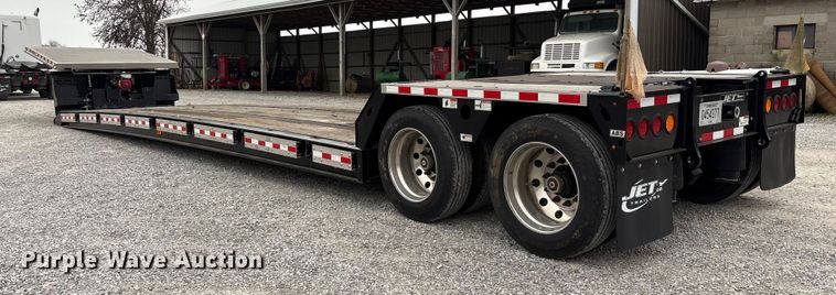 image for item DT4681 2020 Jet Company Inc. lowboy equipment trailer