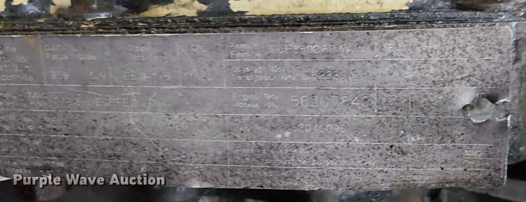 image for item DT4684 2016 Irrigation pump