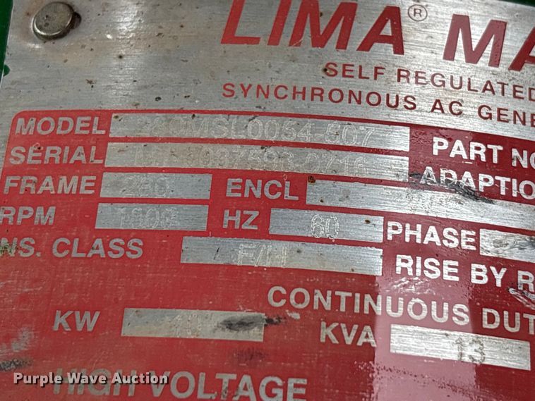 image for item DT4685 Rainbow 05000 generator