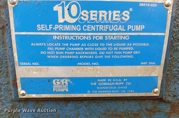 image for item DT4691 Irrigation pump