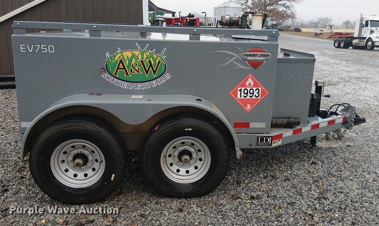 image for item DT4693 2022 LDJ EV750 fuel trailer