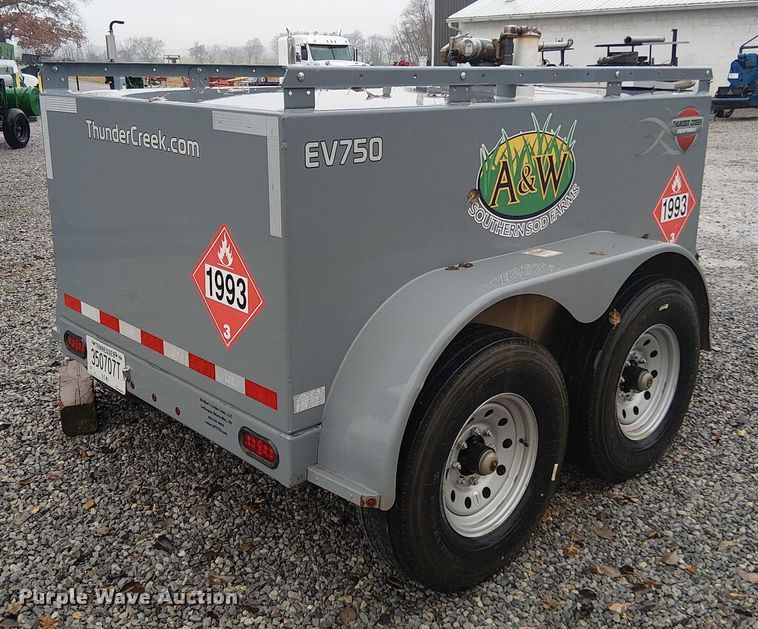 image for item DT4693 2022 LDJ EV750 fuel trailer
