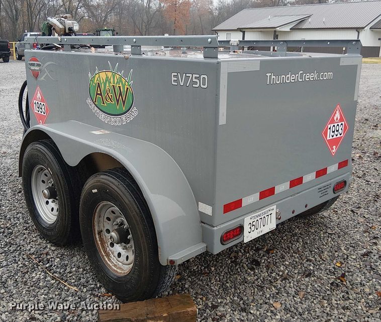 image for item DT4693 2022 LDJ EV750 fuel trailer