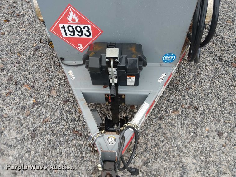 image for item DT4693 2022 LDJ EV750 fuel trailer