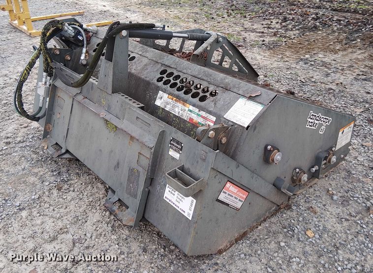 image for item DT4695 2020 Bobcat LR6B skid steer landscape rake