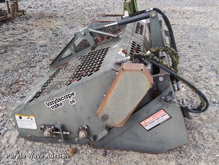 image for item DT4695 2020 Bobcat LR6B skid steer landscape rake
