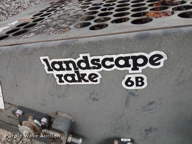 image for item DT4695 2020 Bobcat LR6B skid steer landscape rake