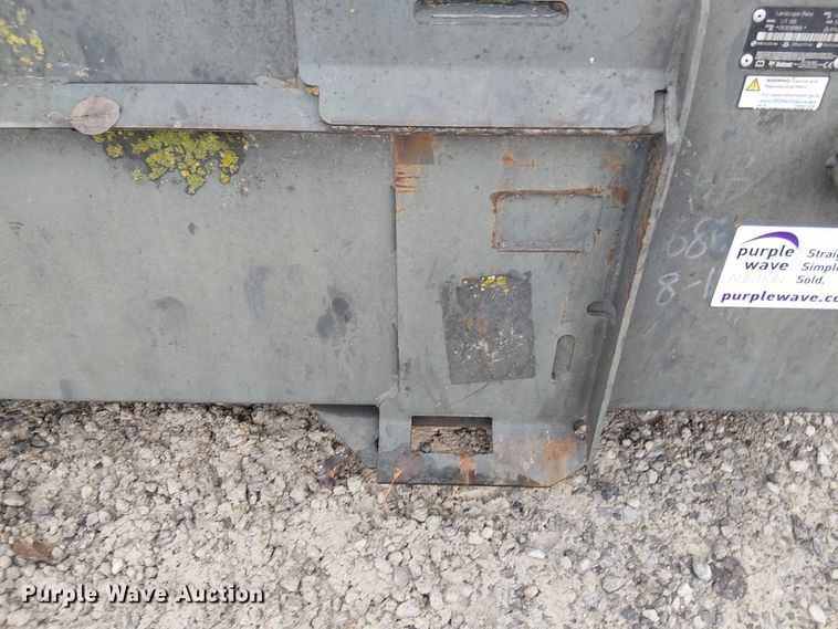 image for item DT4695 2020 Bobcat LR6B skid steer landscape rake