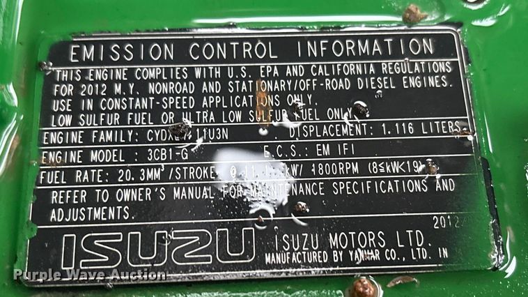 image for item DT4699 Rainbow 05000 generator