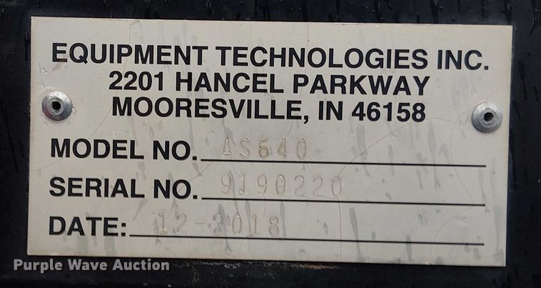 image for item DT4700 2019 Apache AS640 sprayer