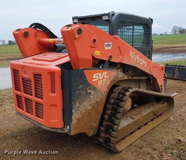 MINI CARGADOR SOBRE ORUGAS 2022 KUBOTA SVL972