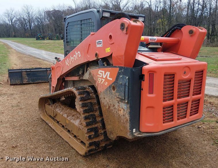image for item DT4707 2022 Kubota SVL 97-2 tracked skid steer loader
