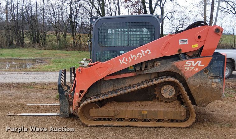 image for item DT4707 2022 Kubota SVL 97-2 tracked skid steer loader