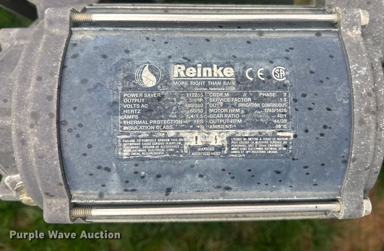 image for item DT4709 Reinke center pivot