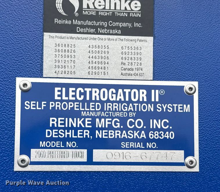 image for item DT4709 Reinke center pivot