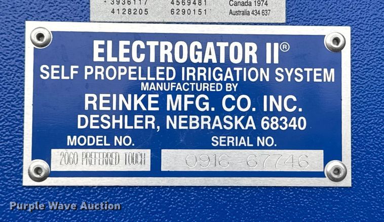 image for item DT4710 Reinke center pivot