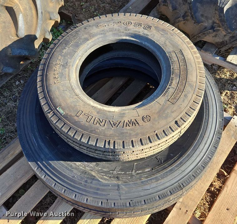 image for item DT4732 Approximately 20 tires and wheels