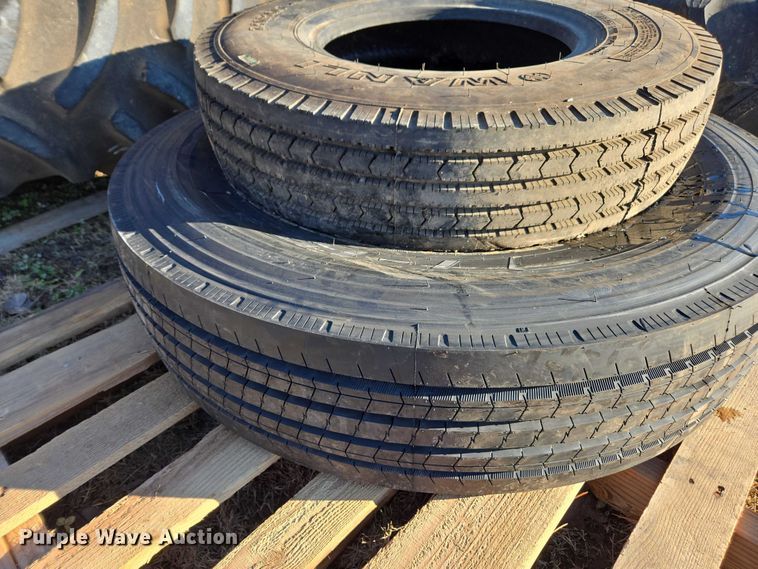 image for item DT4732 Approximately 20 tires and wheels
