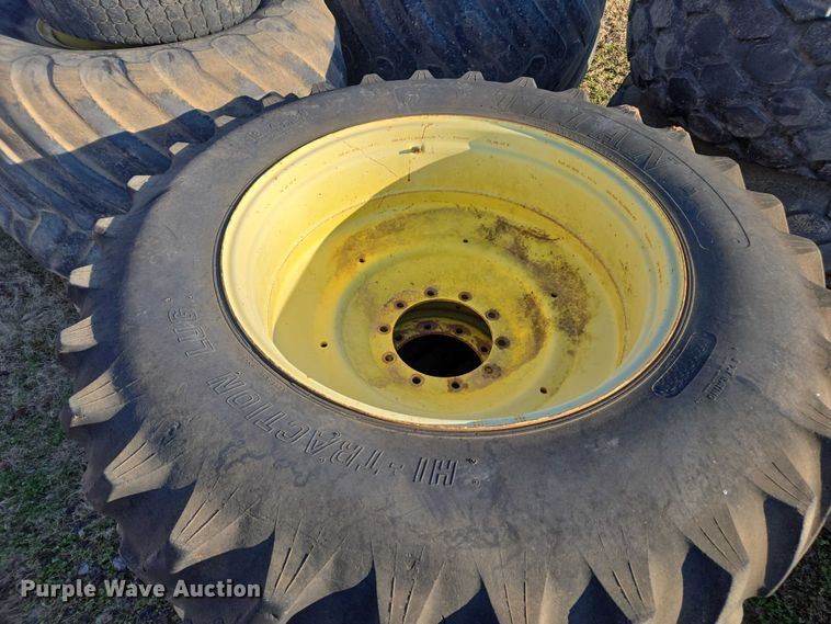 image for item DT4732 Approximately 20 tires and wheels