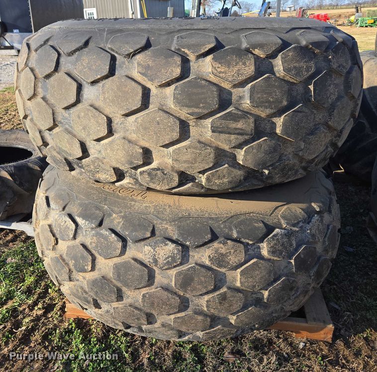image for item DT4732 Approximately 20 tires and wheels